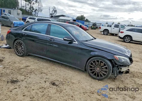 2015 Mercedes-Benz S 550 z USA, uszkodzony, nr VIN WDDUG8CB4FA193755